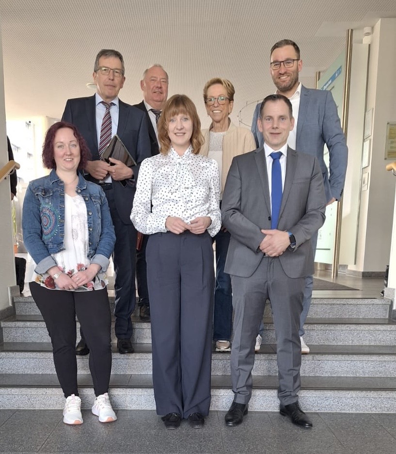 Die Fraktion am 27.3.3025 (ohne H. Bohlen)